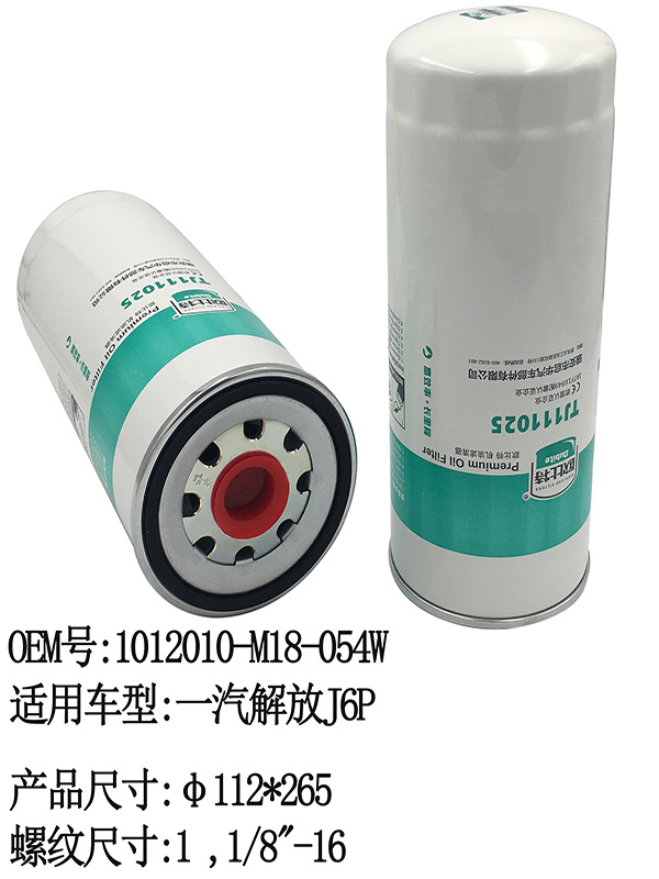 TJ111025 OIL Filter | 1012010-M18-054W