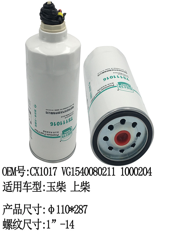 TS111016 FUEL Filter | CX1017 VG1540080211 1000204